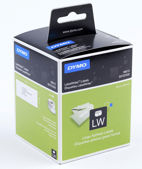 Dymo 1983172 LabelWriter adresetiketten 36x89mm (1x260) Dymo 1983172 LabelWriter adresetiketten 36x89mm (1x260)