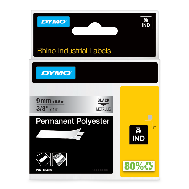 Rhino 18485 9mm Permanent Polyester
