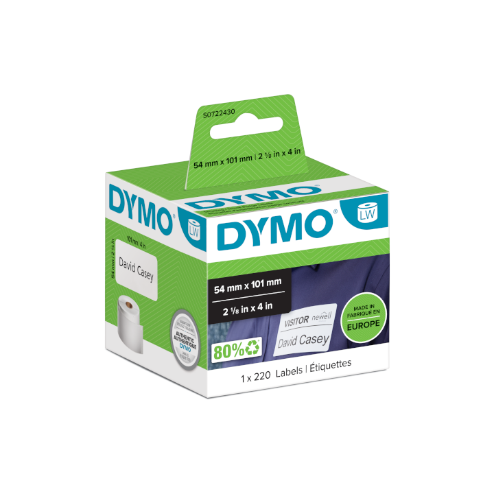 Dymo S0722430 name badge label